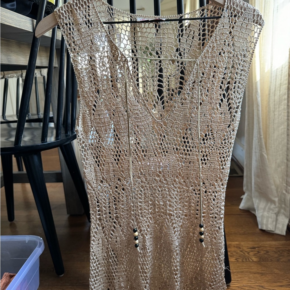 Vintage Crochet Blouse